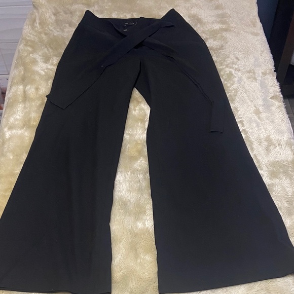 The Limited Pants - The Limited Black Wide-Leg Pants